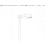 Aluminiowa lampa uliczna LED Lanton