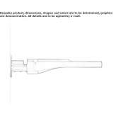 Lampa uliczna LED do montażu na ścianie z odlewanego ciśnieniowo aluminium Panao