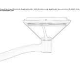 Lampa uliczna LED do montażu na ścianie z odlewanego ciśnieniowo aluminium Toloriu