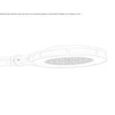 Aluminiowa lampa uliczna LED na słupie Lyndoch