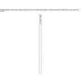 Stalowa lampa uliczna LED Verwood