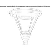 Aluminum street lamp Geta