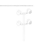 LED street lamp made of die-cast aluminum Acerra
