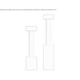 Aluminiowa lampa uliczna LED na słupie Calama