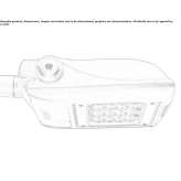 Aluminum street lamp Awsworth