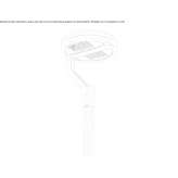 LED street lamp made of die-cast aluminum Batesti
