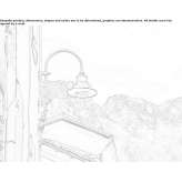 Wall-mounted street lamp Meolo