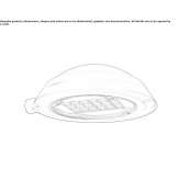 Metal LED street lamp Tarazona