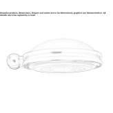Discharge aluminum street lamp Cavaglia