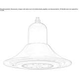 Metalowa lampa uliczna LED Juelich