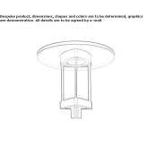 Aluminum LED street lamp Colcha