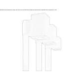 Aluminiowa lampa uliczna LED na słupie Poporogi