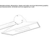 Aluminum LED street lamp on a pole Gossau