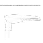 Aluminum LED street lamp Belotin