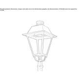 Aluminum Lantern LED street lamp Labuch