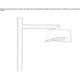 Aluminiowa lampa uliczna LED Zamch