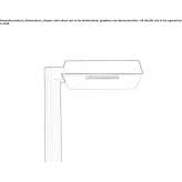 Aluminum LED street lamp Cuggiono