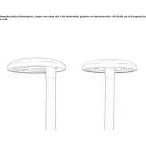 LED street lamp made of die-cast aluminum Podgorac