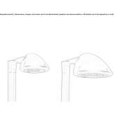 LED street lamp made of die-cast aluminum Lolo