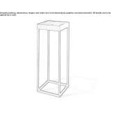 Aluminum lantern powered by solar energy Teramo