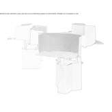 Multifunctional desk with height adjustment Harlech