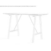 Rectangular desk made of solid wood Zaraysk