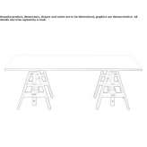 Laminate desk Topaipi
