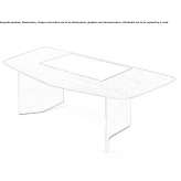 Oak executive desk Studenok