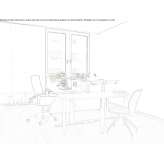 Standing and sitting desk/workstation Canuelas