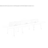 Sectional desk Otranto