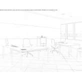 L-shaped desk Eoures