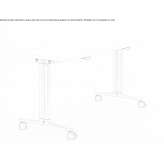 Foldable office desk on wheels Kovacica