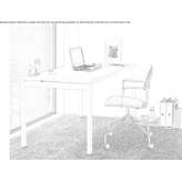Rectangular work desk Ghelinta