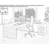 Executive desk Prenzlau