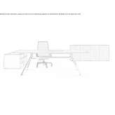 Wooden office desk Vars
