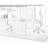Executive desk Prenzlau