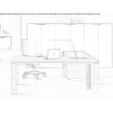 L-shaped executive desk Nanaimo