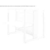 Multifunctional desk with height adjustment Loiza
