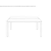 Laminated desk with desk screens Bexbach