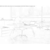 Wooden office desk Vars
