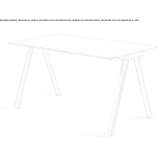 Laminate desk Klemzig