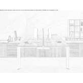 A desk with multiple workstations Huelamo
