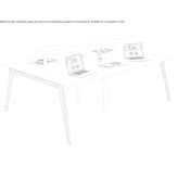 Many wooden office desks Naklo