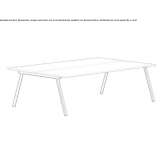 Rectangular laminate desk Klemzig
