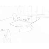 Glass executive desk Jessup