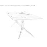 Rectangular office desk Rabanos