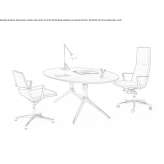 Oval desk Rabanos