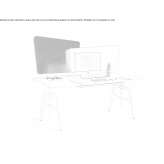 Individual office workstation Salvan