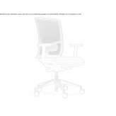 Swivel office chair on wheels with armrests Dienheim