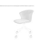 Fabric office chair with 4-arm base Radnevo